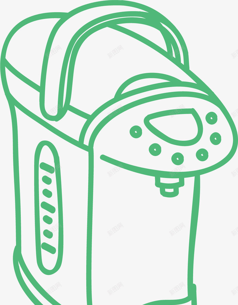 手绘果汁机png免抠素材_新图网 https://ixintu.com 家电 手绘画 果汁机 矢量装饰 装饰