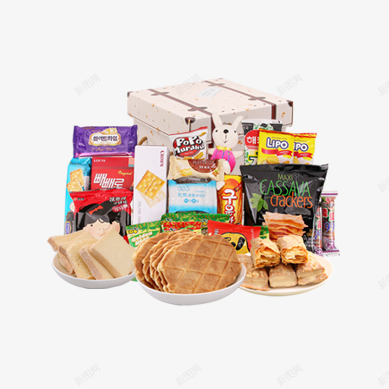 饼干零食片png免抠素材_新图网 https://ixintu.com 威化 干粮 泡芙 零食 食品 餐饮 饼干