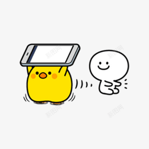 卡通小鸡图标png_新图网 https://ixintu.com 卡通 卡通人物 卡通小鸡 图标 彩绘 手绘 插画 表情包