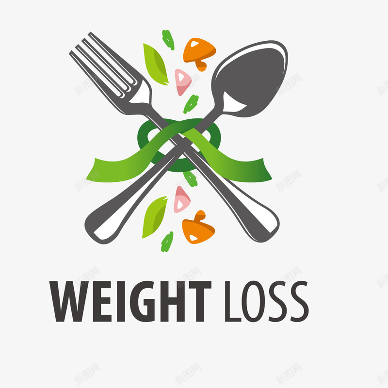 卡通有机零食logo图标png_新图网 https://ixintu.com 卡通绿色零食 扁平化有机零食logo 矢量零食标识 纯天然零食 绿色零食 绿色食物 零食 零食店logo