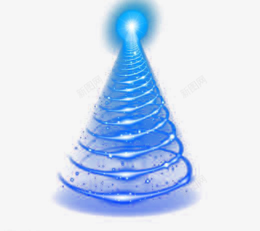 炫彩圣诞树png免抠素材_新图网 https://ixintu.com 光 光圈 光斑 光晕 光束 光线 唯美 圣诞树 圣诞节 炫彩 色彩