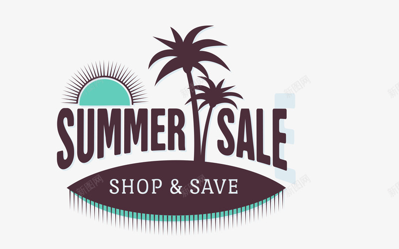 夏日清凉购物图标png_新图网 https://ixintu.com 图标 夏日 清凉 购物