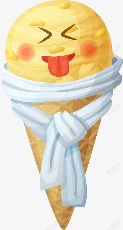 美味的冰淇淋美食图标png_新图网 https://ixintu.com nbsp 冰棍 冰淇淋 冰激凌 冰糕 冷饮 卡通美食 插画 美食图标 雪糕 餐饮美食
