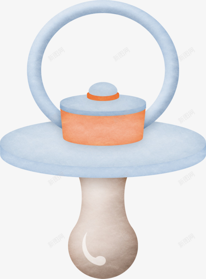 奶嘴可爱卡通母婴装饰png免抠素材_新图网 https://ixintu.com 奶嘴可爱卡通母婴装饰
