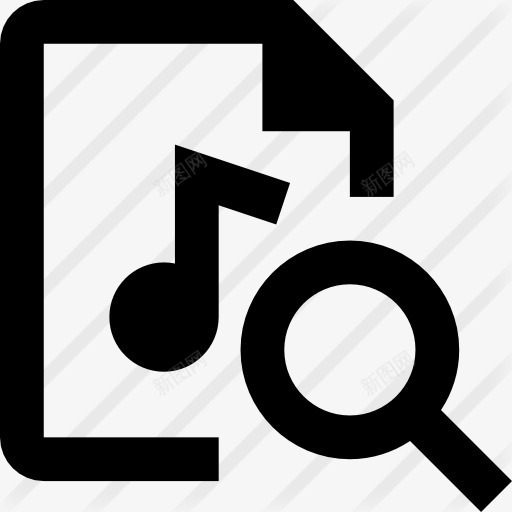 音频文件图标png_新图网 https://ixintu.com MP3 MP3扩展 MP3文件 MP3格式 接口 文件和文件夹 音符 音频文件