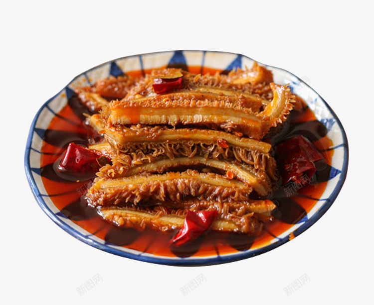香辣牛肚png免抠素材_新图网 https://ixintu.com 小吃 熟食 牛肉 零食 香辣牛肚 麻辣