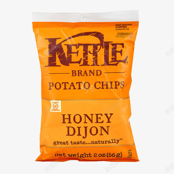 可特蜂蜜芥末味薯片png免抠素材_新图网 https://ixintu.com Brand可特 Kettle 美味 膨化食品 营养 薯片 蜂蜜芥末味 零食