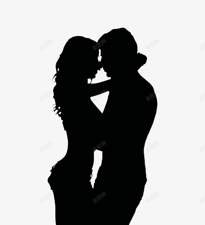 人物剪影男人女人png免抠素材_新图网 https://ixintu.com 人物剪影 女人 男人