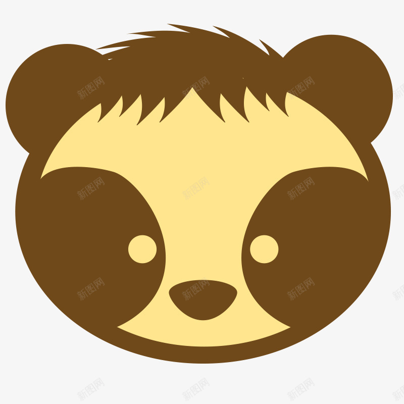 卡通插画母婴背景可爱png免抠素材_新图网 https://ixintu.com 动物 动物园 动物头像 卡通 可爱风格 插画 母婴背景素材 童趣 贴纸