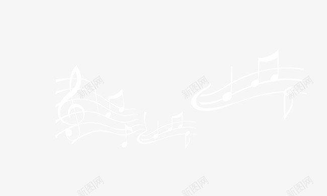 音符元素psd免抠素材_新图网 https://ixintu.com 元素 声乐 音乐 音符