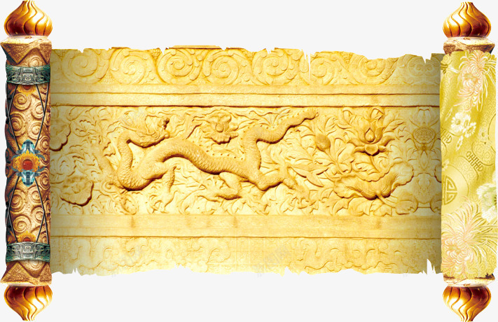 卷轴圣旨png免抠素材_新图网 https://ixintu.com 卷轴 圣旨