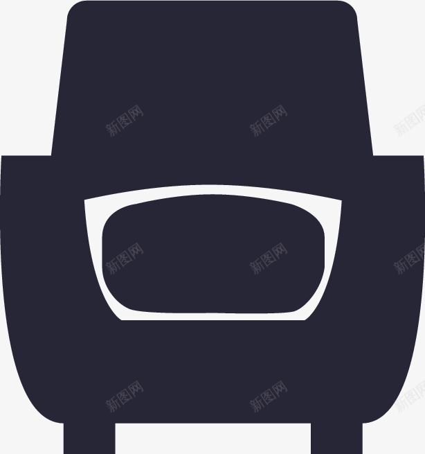 icon沙发家具灰图标png_新图网 https://ixintu.com icon沙发家具灰