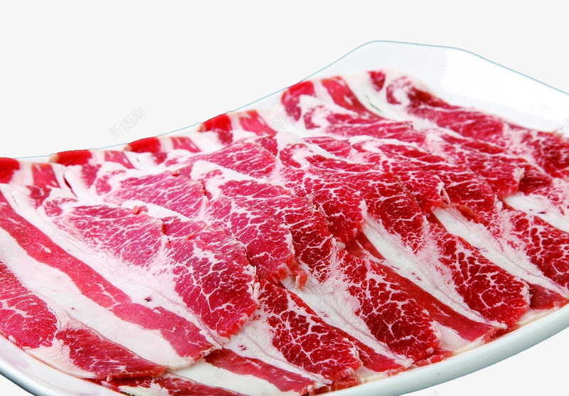 雪花肥牛png免抠素材_新图网 https://ixintu.com 摆盘照片 火锅食材 肥牛 降霜雪花 食品