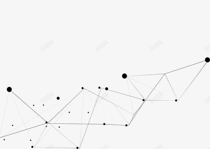 数码科技底纹折线png免抠素材_新图网 https://ixintu.com 底纹 折线 数码 科技