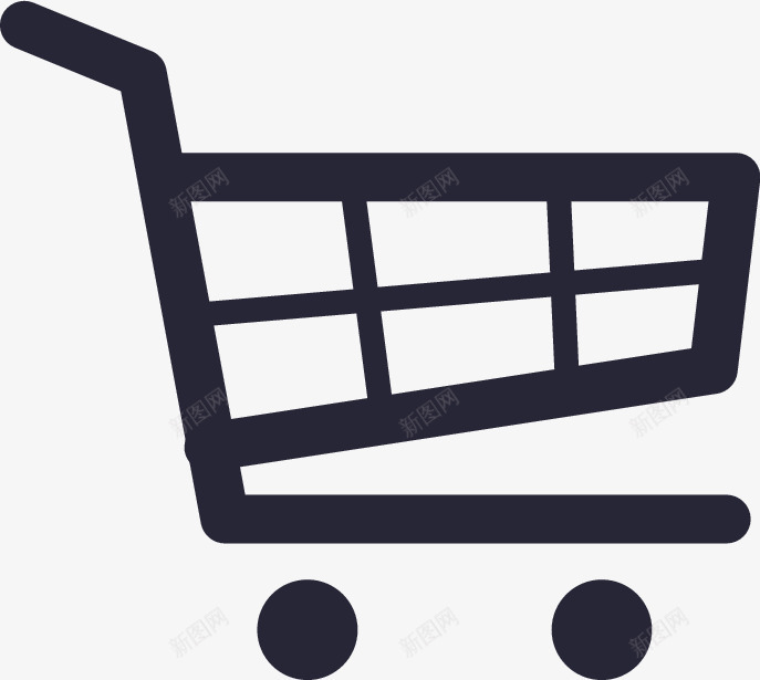 icon购物车矢量图图标eps_新图网 https://ixintu.com icon购物车 矢量图