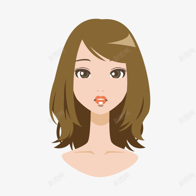 可爱女孩png免抠素材_新图网 https://ixintu.com 动漫 卡通女孩 卡通女性 发型展示 发型模特 可爱女孩 女孩 女性 女性发型 女性模特 手绘女孩