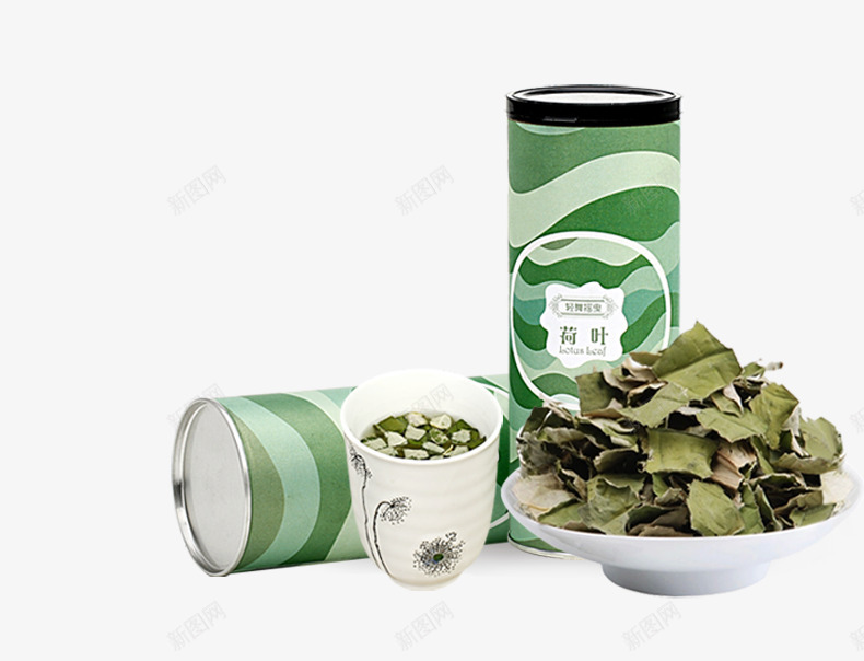 荷叶茶荷叶干茶杯psd免抠素材_新图网 https://ixintu.com 干茶杯 荷叶 荷叶茶