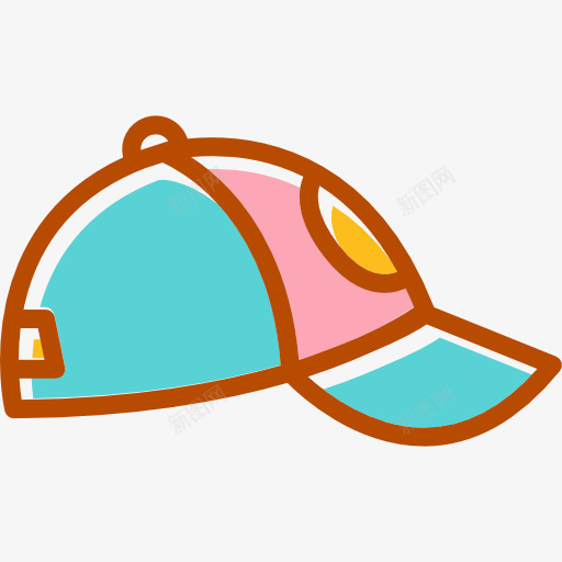 Cap图标png_新图网 https://ixintu.com 帽子 服装 棒球帽 纺织
