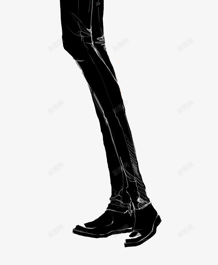 帅气休闲男装插画稿png免抠素材_新图网 https://ixintu.com 休闲男装手绘稿 手绘帅气男孩 时尚男装设计稿