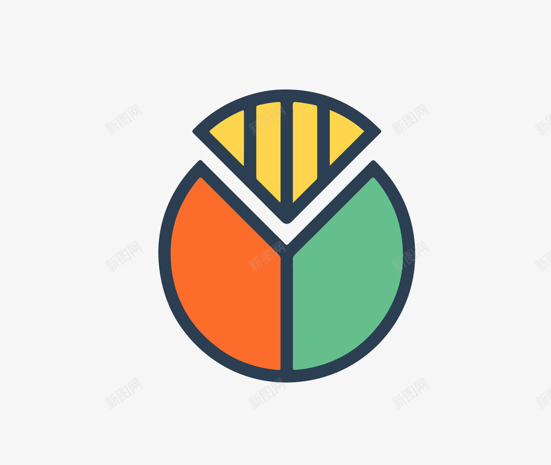 数据盘图标png_新图网 https://ixintu.com ai格式 icon ppt 关键点 创意 卡通 图标 图案 扁平设计 数据