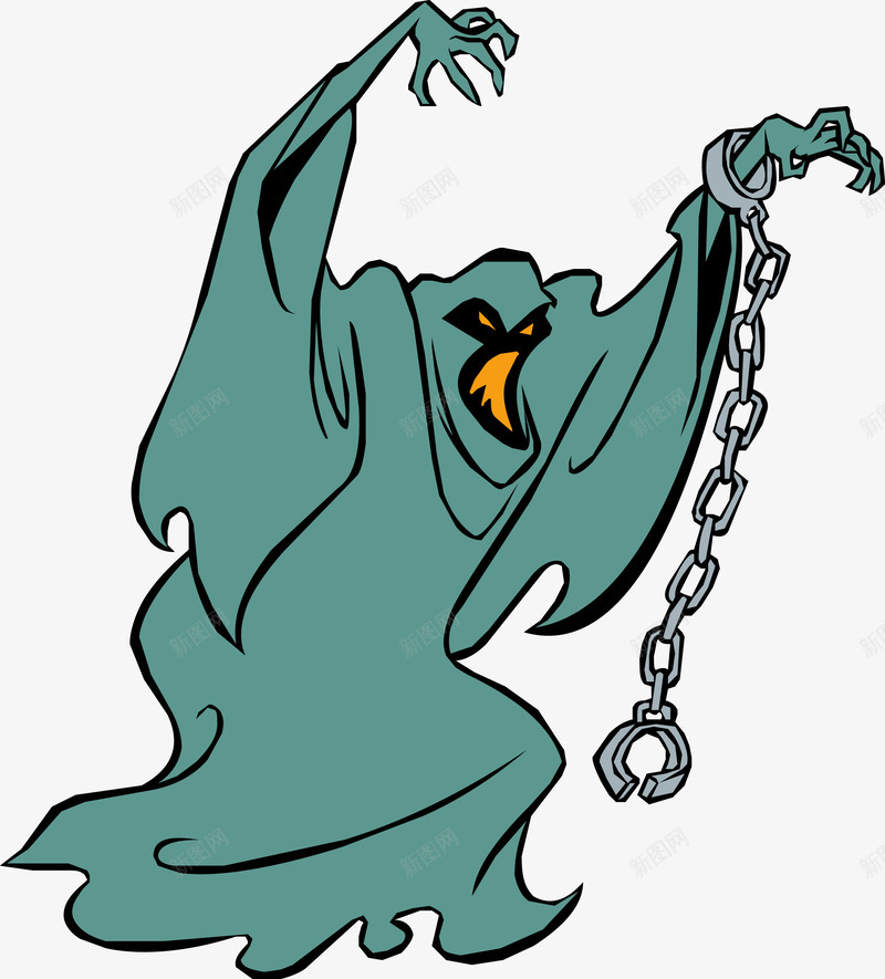 带锁链的魔鬼png免抠素材_新图网 https://ixintu.com 变装小鬼 圣诞节 天使与魔鬼 怪物