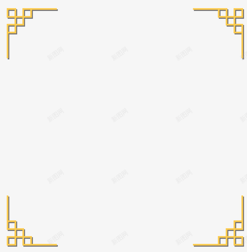 边框png免抠素材_新图网 https://ixintu.com 中国风 中国风边框 元旦边栏装饰图 外框 手绘 相框卡通 矢量边框 边框PNG 边框图案