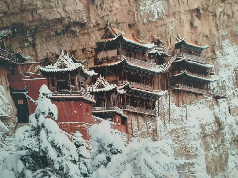 悬空寺600x500png免抠素材_新图网 https://ixintu.com 图片 悬空寺 素材 雪景