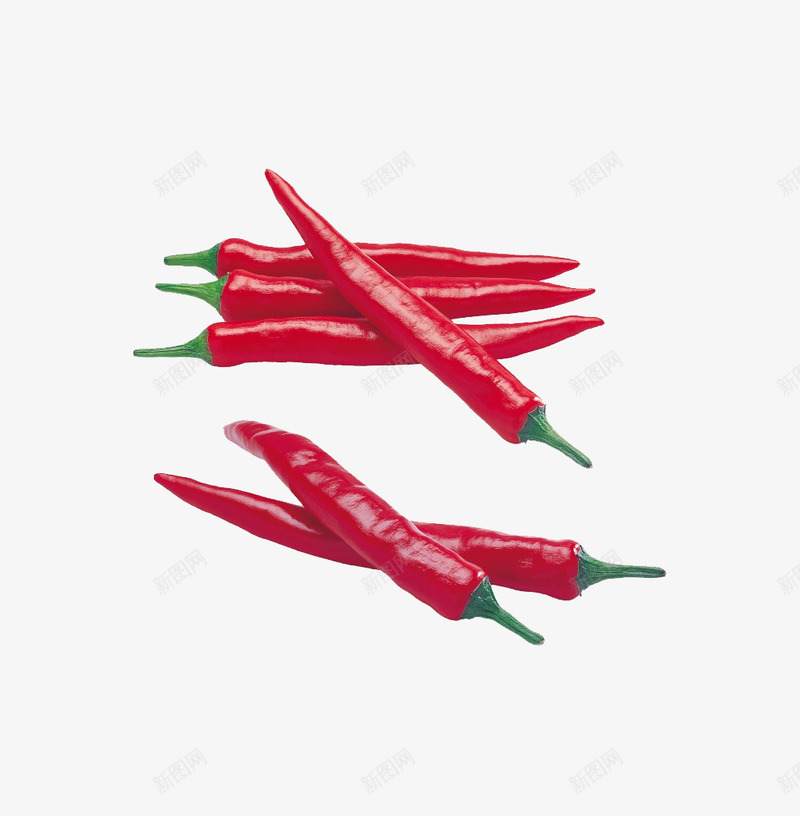新鲜红辣椒png免抠素材_新图网 https://ixintu.com 新鲜 红辣椒 调味品 食材