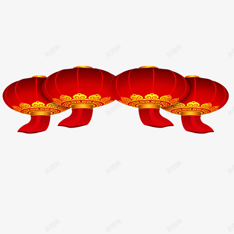 红色中国风节日灯笼装饰png免抠素材_新图网 https://ixintu.com 中国风 元宵 元旦 喜庆 年节 春节 灯笼 红色 红色灯笼 节日 装饰 过年 迎春元素