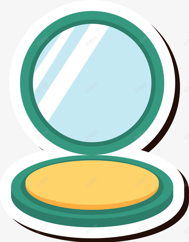扁平卡通网页化妆品icon图标png_新图网 https://ixintu.com 化妆品icon 化妆品图标 卡通图标 图标 扁平图标 粉底 网页图标