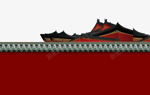 古城墙元素png免抠素材_新图网 https://ixintu.com 中国风 中式背景 古城墙 古城墙元素 城墙插图