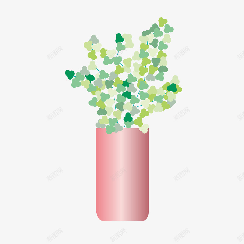 植物盆栽矢量图ai免抠素材_新图网 https://ixintu.com 手绘盆栽 植物 盆栽 矢量花卉 矢量图