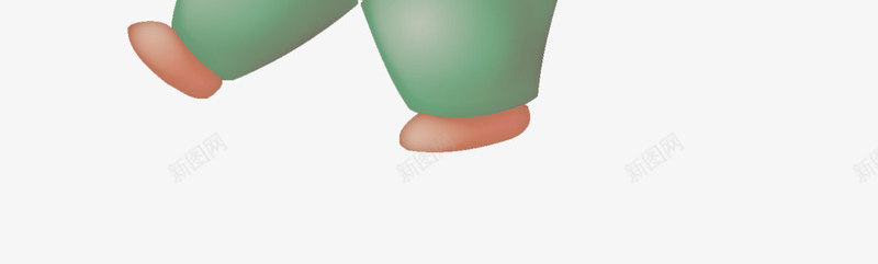 卡通邮递员png免抠素材_新图网 https://ixintu.com 一位 卡通 帽子 手绘 服装 简图 绿色 邮递员