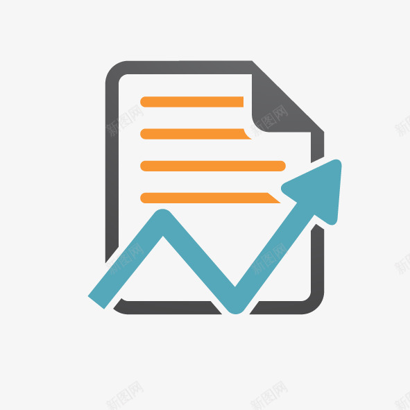 扁平化报告图标png_新图网 https://ixintu.com PPT元素 icon 扁平化 报告