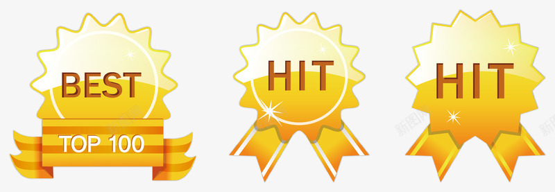 金色金牌矢量图ai免抠素材_新图网 https://ixintu.com 创意金牌 卡通金牌 奖牌 漂亮金牌 矢量漂亮金牌 矢量金牌 金牌 金牌榜 金色金牌 矢量图