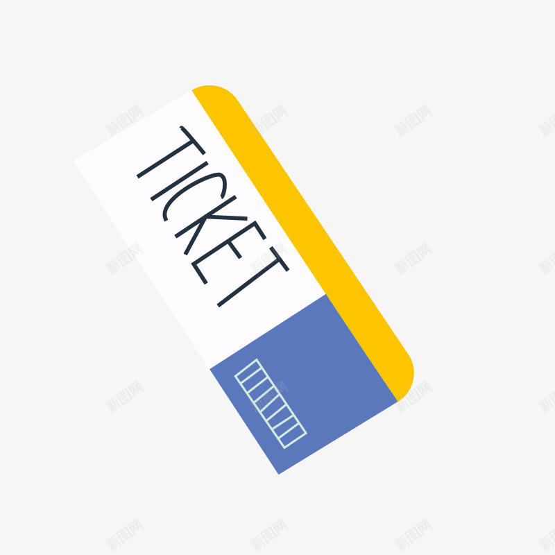 卡片矢量图ai免抠素材_新图网 https://ixintu.com 住址 卡片 旅游 门票 矢量图