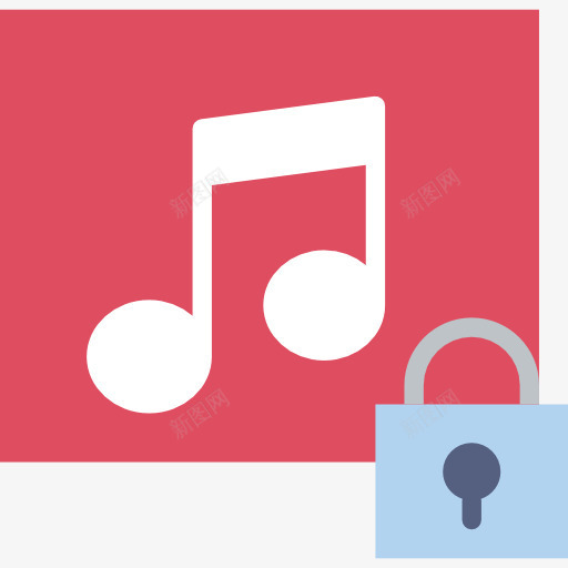 音乐播放器图标png_新图网 https://ixintu.com 歌 界面 音乐 音乐播放器 音符 颤音