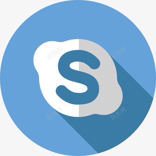 Skype图标png_新图网 https://ixintu.com Skype 品牌 品牌和标志 标志 标识 社交媒体 社交网络 视频电话