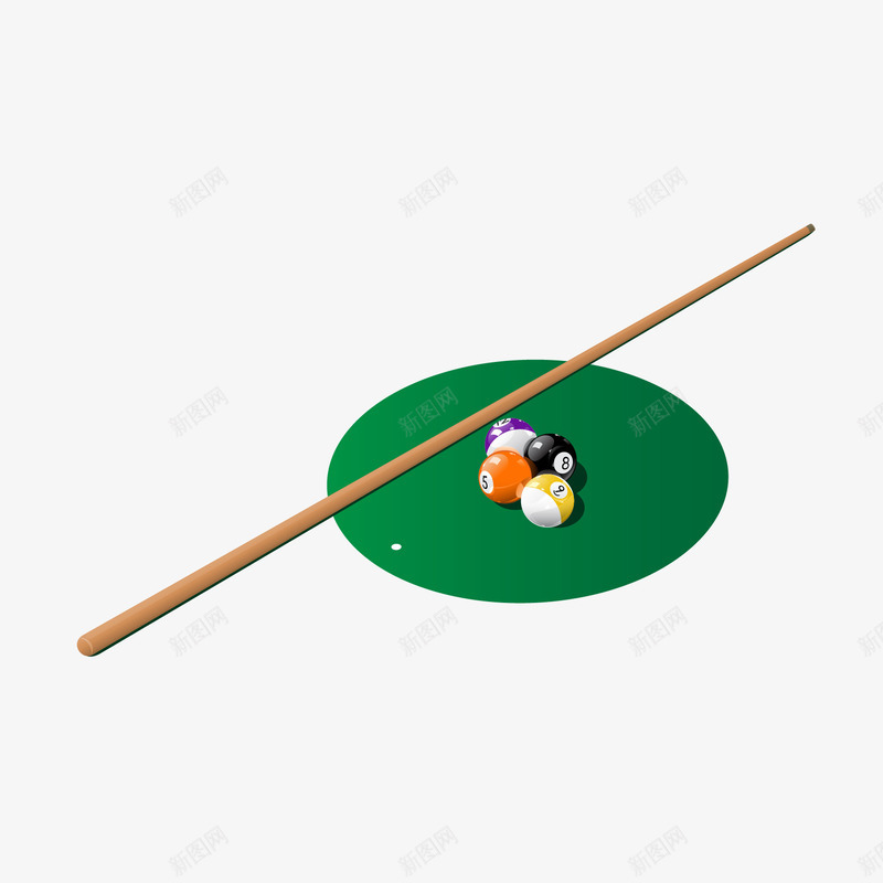 台球png免抠素材_新图网 https://ixintu.com 休闲娱乐 体育 健身 台球 比赛 运动