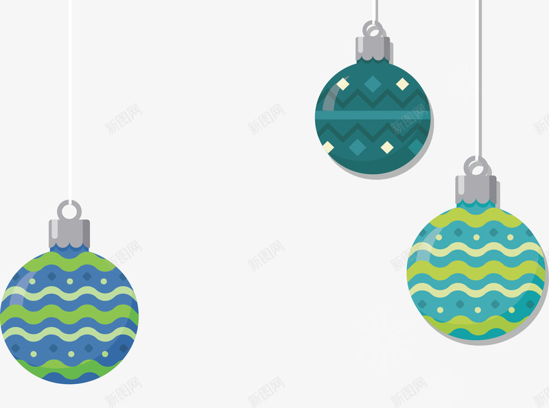 绿色圣诞挂饰png免抠素材_新图网 https://ixintu.com merryChristma merryChristmas 圣诞 圣诞小球 圣诞挂饰 矢量png 绿色圣诞球