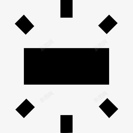 闪亮的矩形对象图标png_新图网 https://ixintu.com 形状 长方形 闪光的物体 闪耀