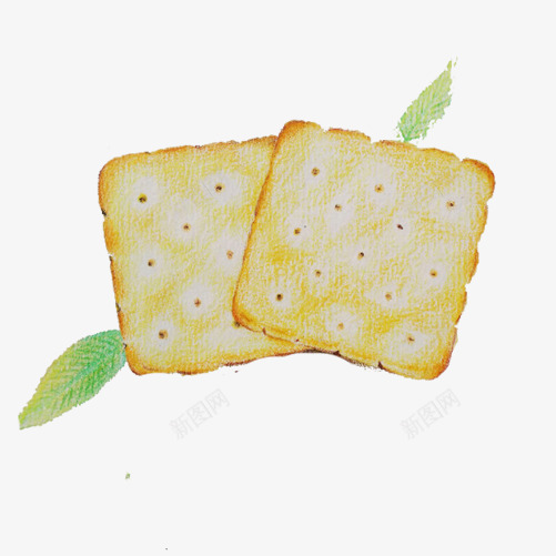 烘焙饼干手绘画片psd免抠素材_新图网 https://ixintu.com 手绘美食 烘焙 烤饼干 零食 饼干 黄色