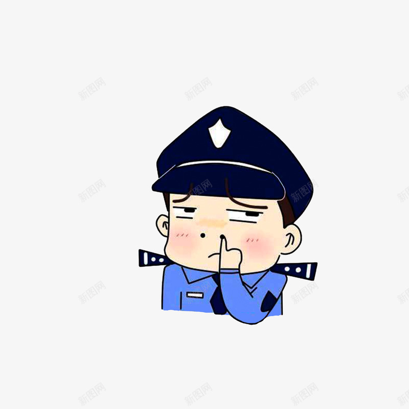 警察叔叔嫌弃得挖鼻孔png免抠素材_新图网 https://ixintu.com 嫌弃表情 斜眼嫌弃 表情图 警察叔叔嫌弃得挖鼻孔