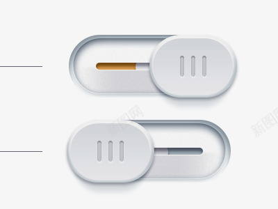 按钮图标png_新图网 https://ixintu.com UI ico icon 按钮 滑动