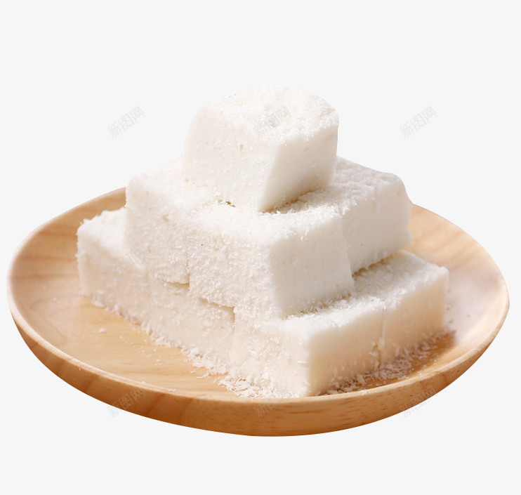 白色椰蓉糕点png免抠素材_新图网 https://ixintu.com 椰蓉 椰蓉块零食 椰蓉零食实物 甜味椰蓉糕
