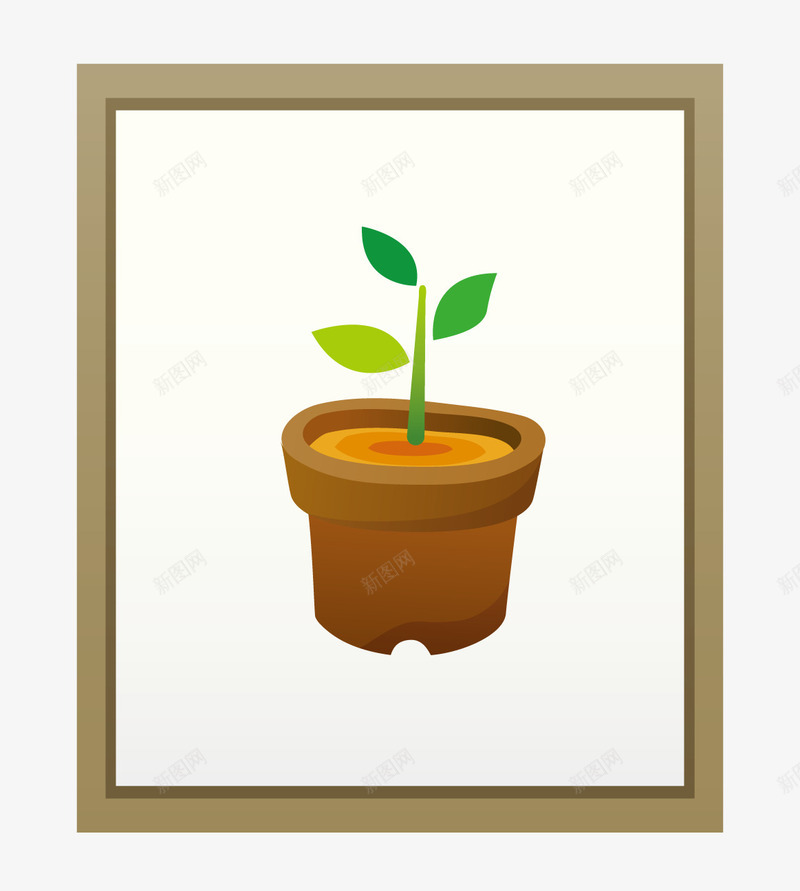 墙上挂画png免抠素材_新图网 https://ixintu.com 免费素材 挂画 花 装饰
