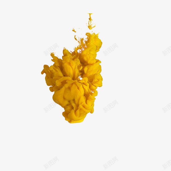 不规则形状液体png免抠素材_新图网 https://ixintu.com 不规则形状 小清新风格 手绘画 果汁 液体 黄色