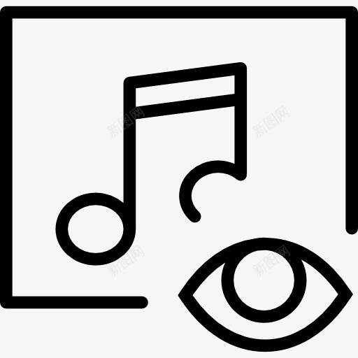音乐播放器图标png_新图网 https://ixintu.com 歌 界面 音乐 音乐播放器 音符 颤音