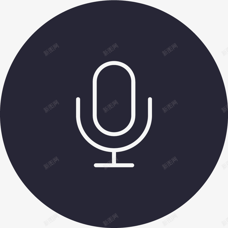 icon语音按下01矢量图图标eps_新图网 https://ixintu.com icon语音按下01 矢量图