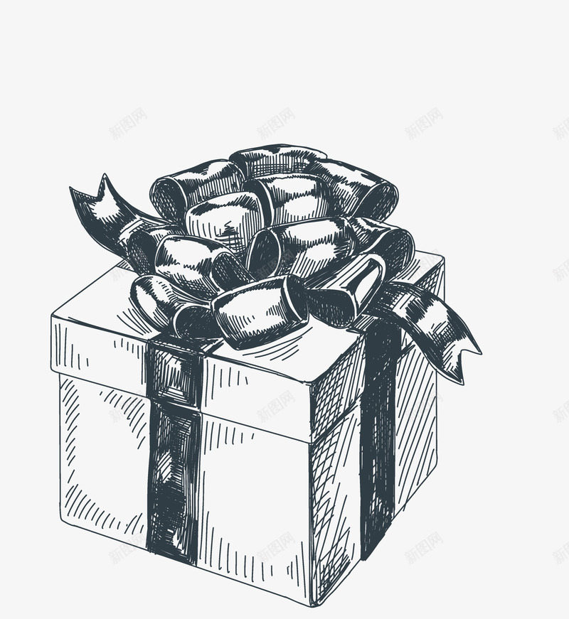 手绘素描礼包礼盒png免抠素材_新图网 https://ixintu.com 促销大礼包 包装盒 圣诞礼盒 广告设计 手绘素描庆祝物品 礼包 礼品盒 礼物 礼盒 素描礼包礼盒 节日礼盒 蝴蝶结礼盒 设计
